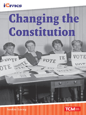cover image of Changing the Constitution